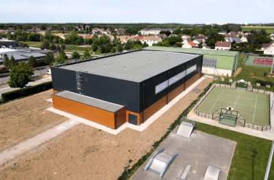 Nouveau gymnase à Guignes