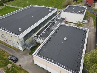 Étanchéité gymnase Les Loges Evry